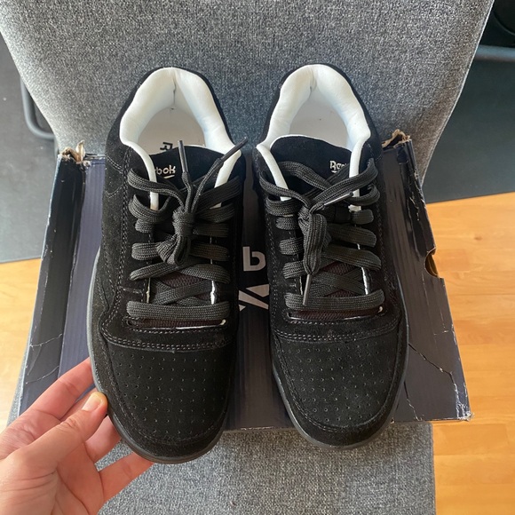 REEBOK Black Suede Soyay Work Shoes - Picture 8 of 11